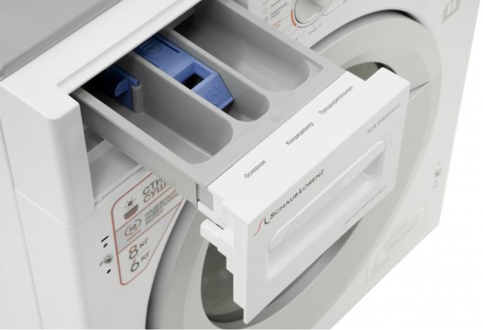 Встраиваемая стирально-сушильная машина Schaub Lorenz SLW BW8543 I