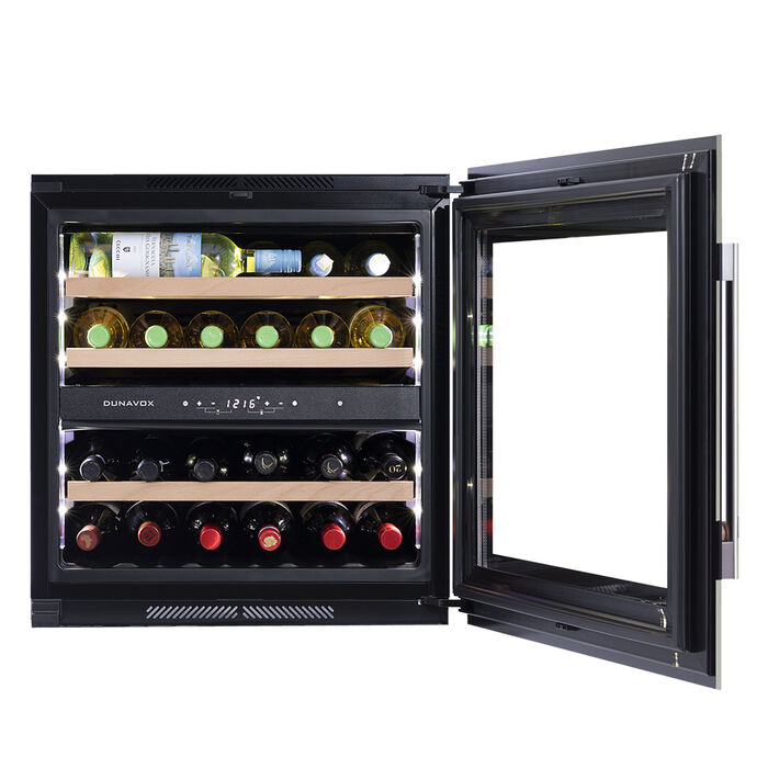 Встраиваемый винный шкаф Dunavox DAVS-25.63DB