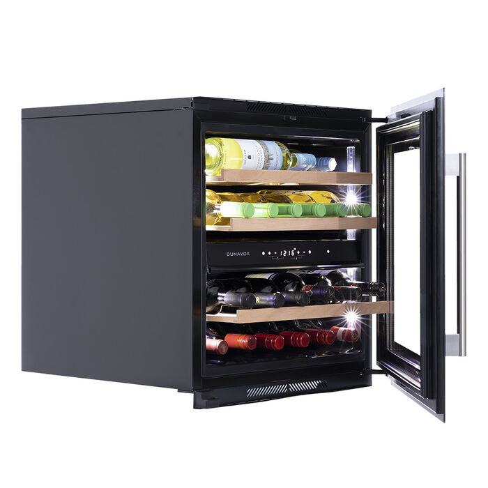Встраиваемый винный шкаф Dunavox DAVS-25.63DB