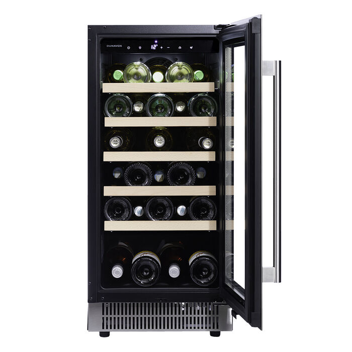 Встраиваемый винный шкаф Dunavox DAUF-32.83SS