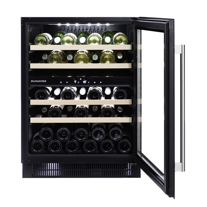 Встраиваемый винный шкаф Dunavox DAUF-39.121DB