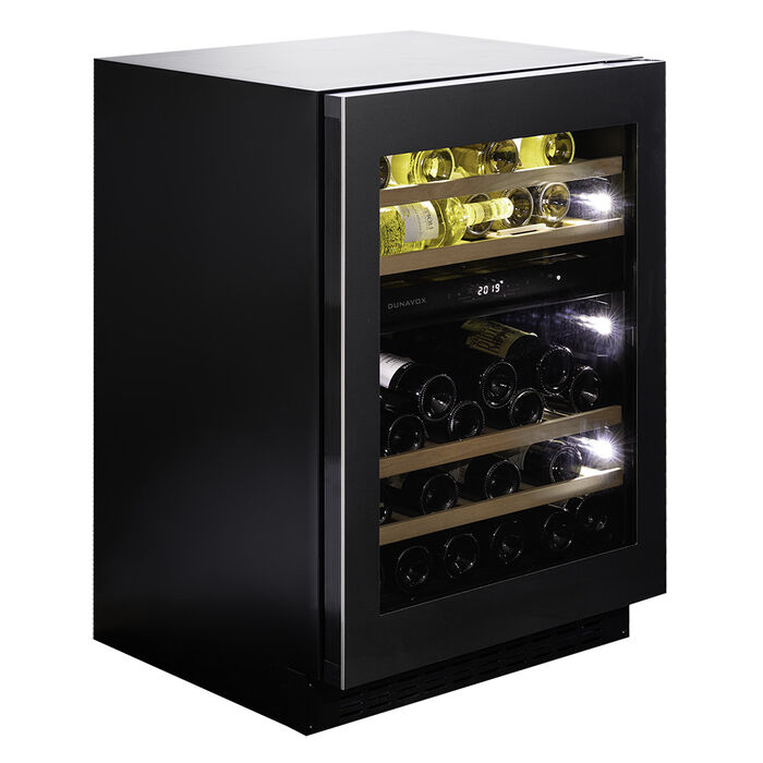 Встраиваемый винный шкаф Dunavox DAUF-45.125DSS.TO