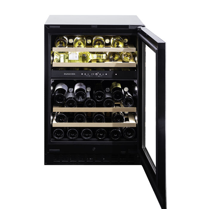 Встраиваемый винный шкаф Dunavox DAUF-45.125DSS.TO
