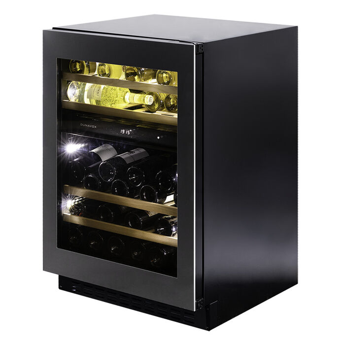 Встраиваемый винный шкаф Dunavox DAUF-45.125DSS.TO