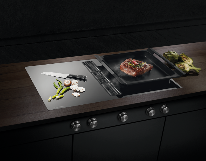 Индукционная варочная панель Kuppersbusch KMI 9850.0 SR Black Chrome