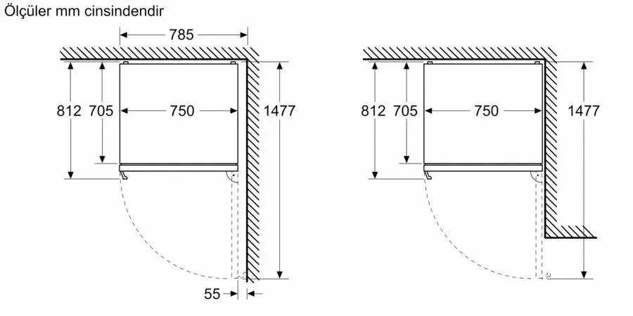 Двухкамерный холодильник Bosch KGP76AWC0N