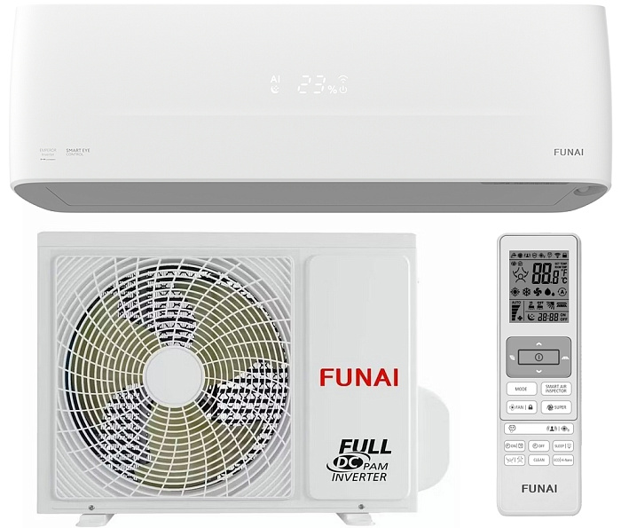 Инверторная сплит-система Funai RAC-I-EU25HP.D01 Emperor UP Smart Eye