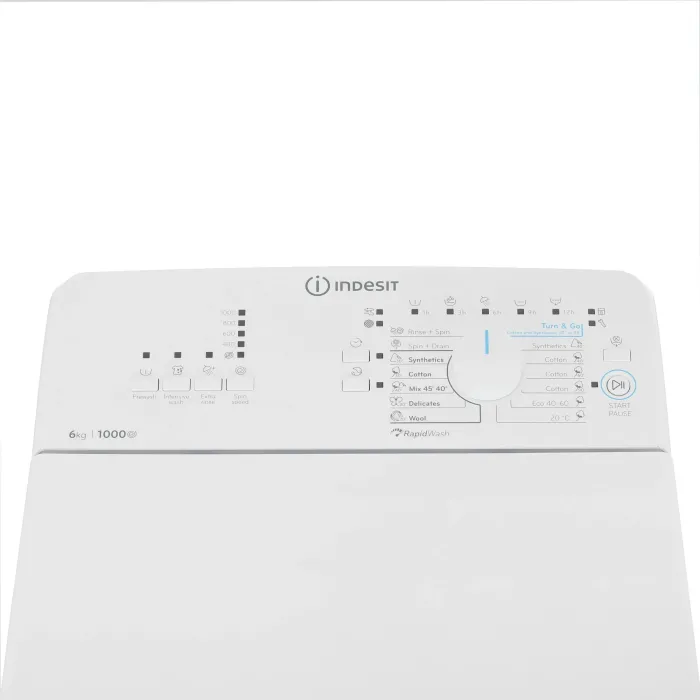 Вертикальная стиральная Indesit BTW L60400
