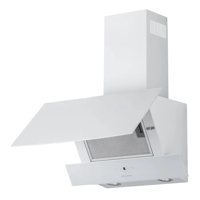 Наклонная вытяжка Krona ALVA 600 white S