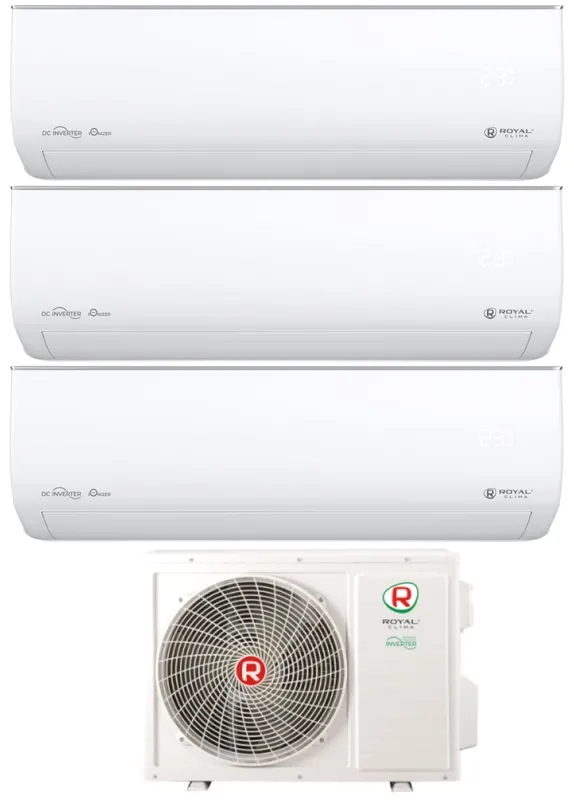 Мульти сплит-система Royal Clima 3TFM-25HN/RCI-GLD09HN*3шт