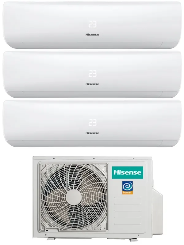 Мульти сплит-система Hisense AMW4-27U4RJC/AMS-09UW4RMRKB00*3шт