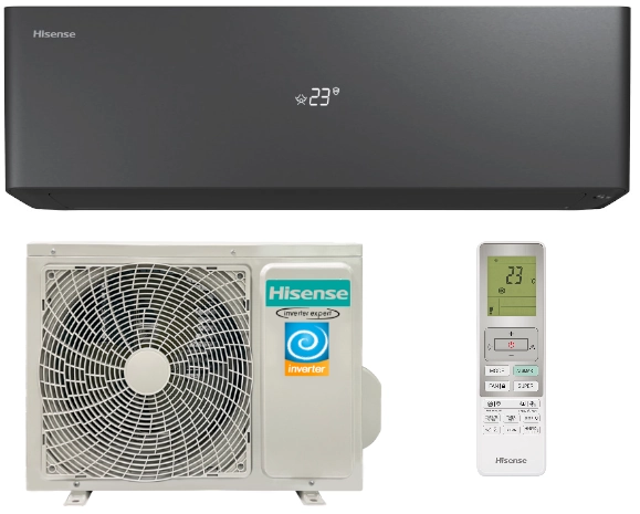 Инверторная сплит-система Hisense AS-13UW4RXVQH02(B) VISION PRO 2.0 CARBON SUPERIOR