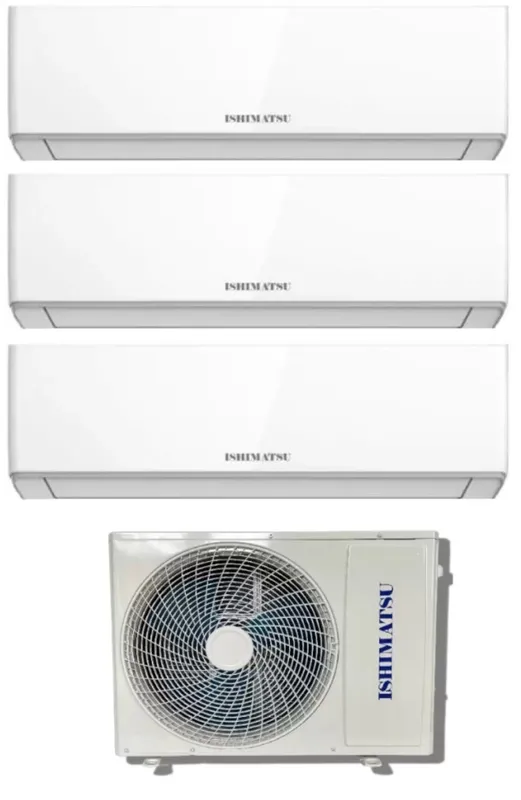 Мульти сплит-система Ishimatsu AMSN-27/3/AMS-09 AI*3шт
