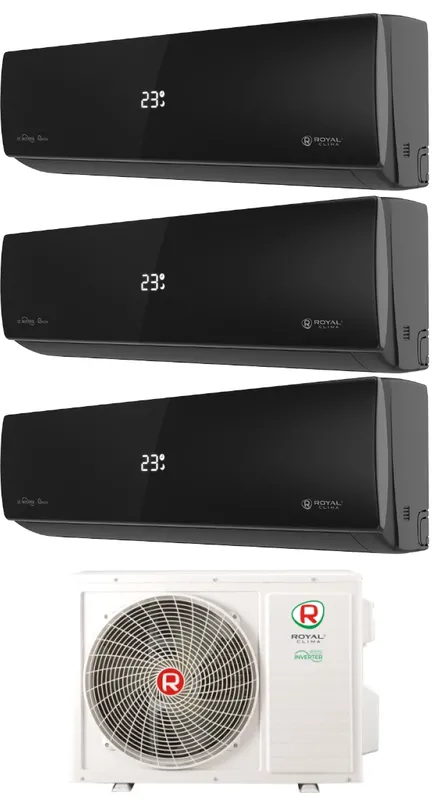 Мульти сплит-система Royal Clima 3TFM-25HN/RCI-AND09HN*3шт