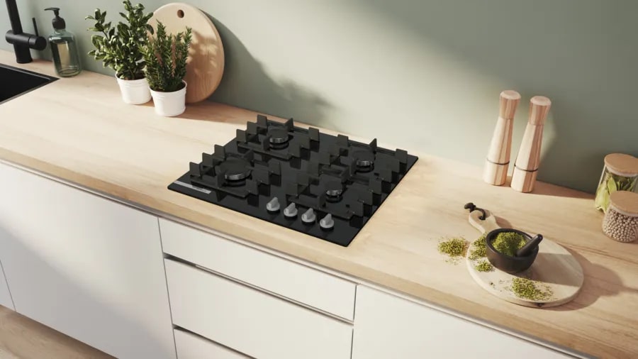 Газовая варочная панель Bosch PNN6B6K40