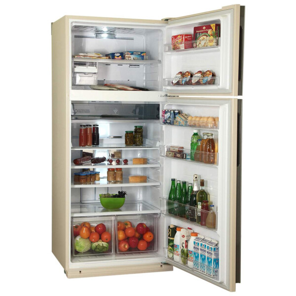 Двухкамерный холодильник Sharp SJXE59PMBE