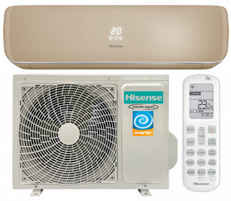 Инверторная сплит-система Hisense AS-10UW4RVETG01(C) WI-FI