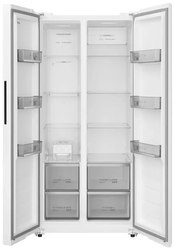 Холодильник Side-by-Side Meferi MFR83WH TOTAL NO FROST SIDE BY SIDE COMFORT