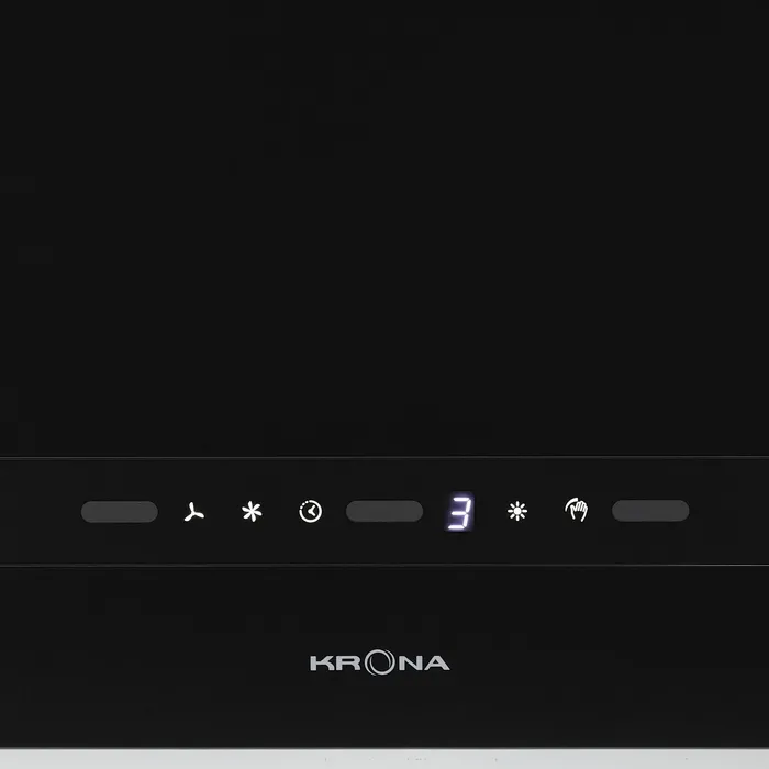 Каминная вытяжка Krona DITA F MAX 420 black SGC