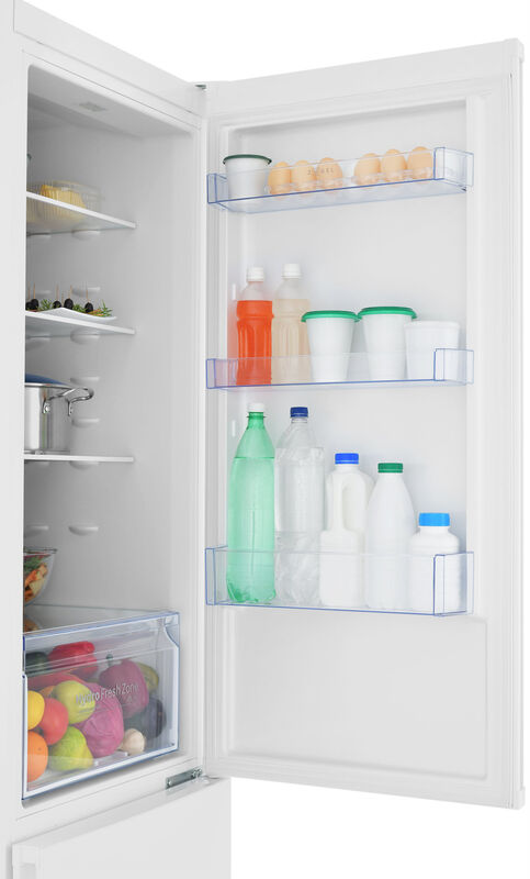 Двухкамерный холодильник Zugel ZRFB2BNFW