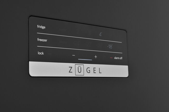 Двухкамерный холодильник Zugel ZRFB2BNFL