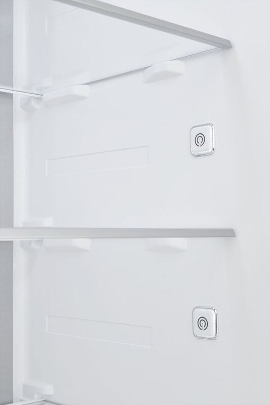 Многокамерный холодильник Zugel ZRFDI470X