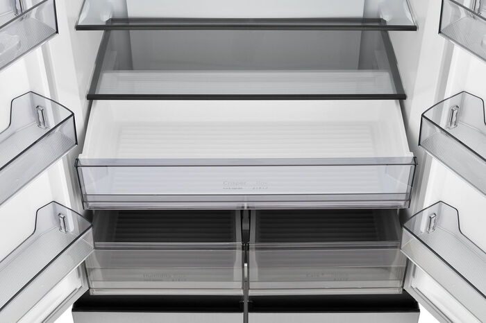 Многокамерный холодильник Zugel ZRCD430X