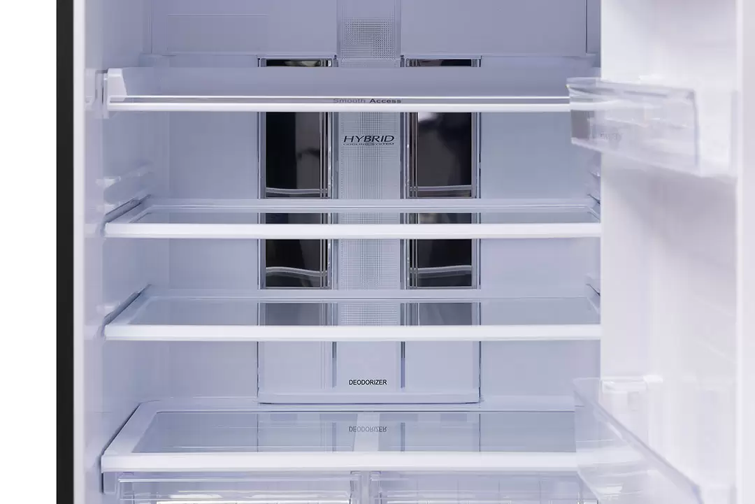 Двухкамерный холодильник Sharp SJXP59PGBK