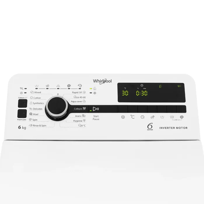 Вертикальная стиральная Whirpool TDLRB 6251BS