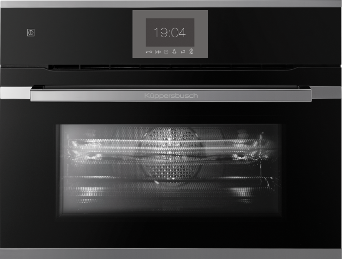 Компактный духовой шкаф Kuppersbusch CBM 6550.0 S3 Silver Chrome