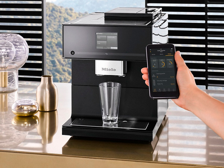 Автоматическая кофемашина Miele CM 7750 OBSW