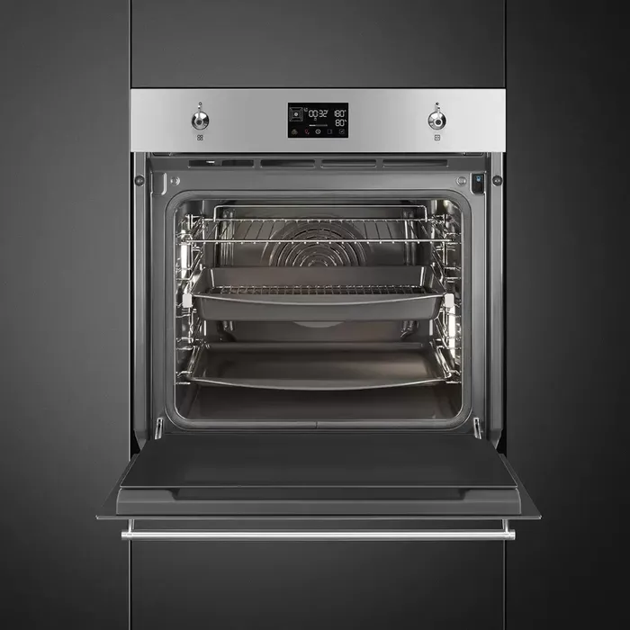 Электрический духовой шкаф Smeg SOP6302S2PX