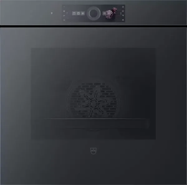 Электрический духовой шкаф V-ZUG Combair V6000 60 C6T-21068 черное стекло