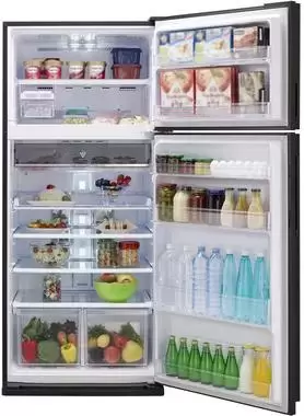 Двухкамерный холодильник Sharp SJXP59PGSL