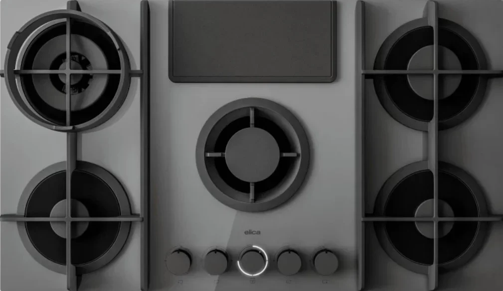 Газовая варочная панель Elica NIKOLATESLA FLAME EVO GR/A/88