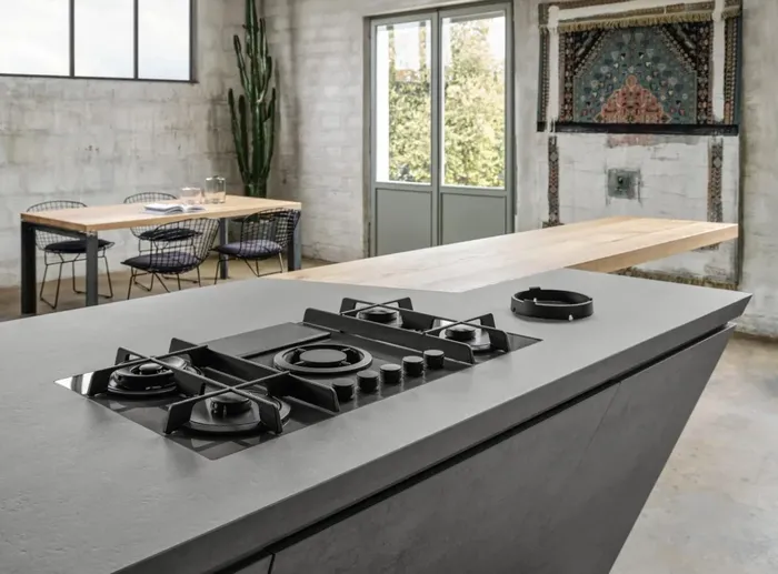 Газовая варочная панель Elica NIKOLATESLA FLAME EVO GR/A/88