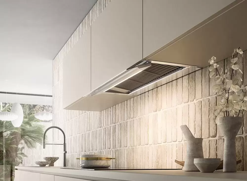 Полновстраиваемая вытяжка Falmec VIRGOLA NO-DROP TOUCH 60 BLACK