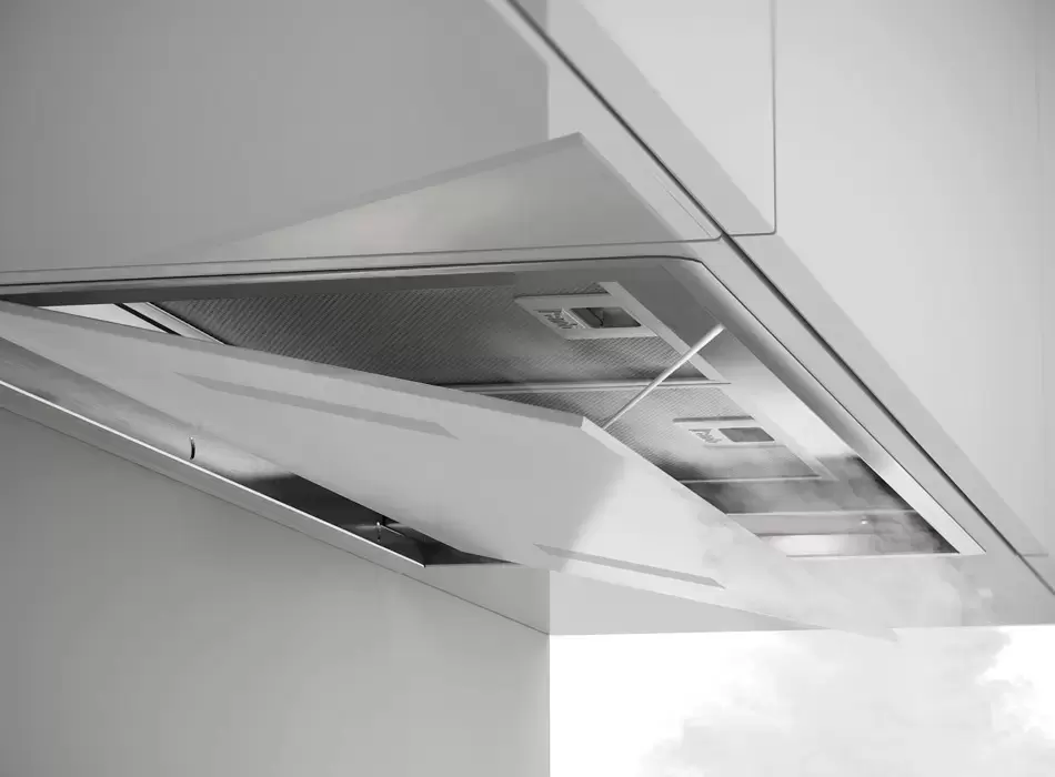 Полновстраиваемая вытяжка Pando NCR/52 IX-CR.BLANCO V.850 SEC