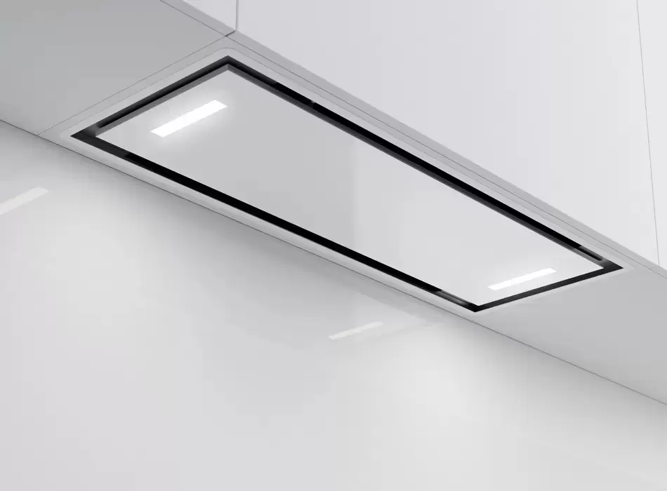 Полновстраиваемая вытяжка Pando NCR/78 IX-CR.BLANCO V.850 SEC