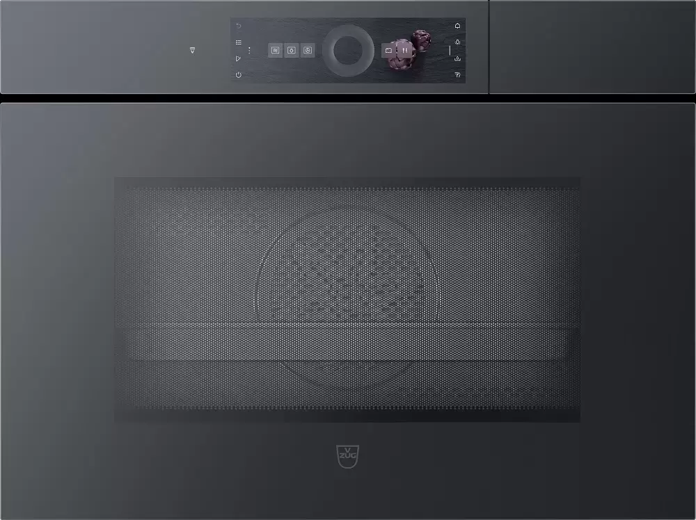 Встраиваемая пароварка V-ZUG CombiSteamer V6000 45M CSM6T-23047 черное стекло