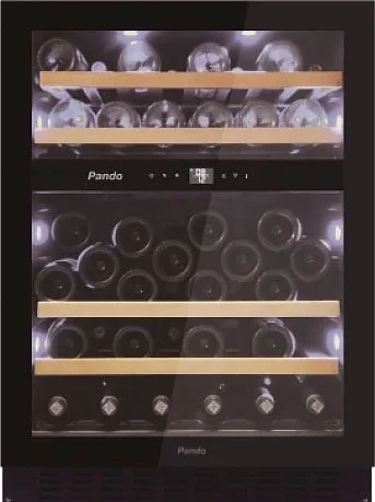 Встраиваемый винный шкаф Pando PVMBP 60-44CRR