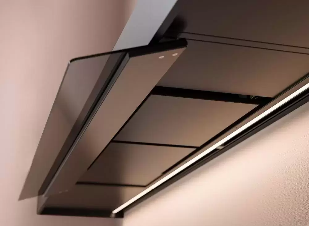 Подвесная вытяжка Falmec SHELF 120 NERO (режим рециркуляции)