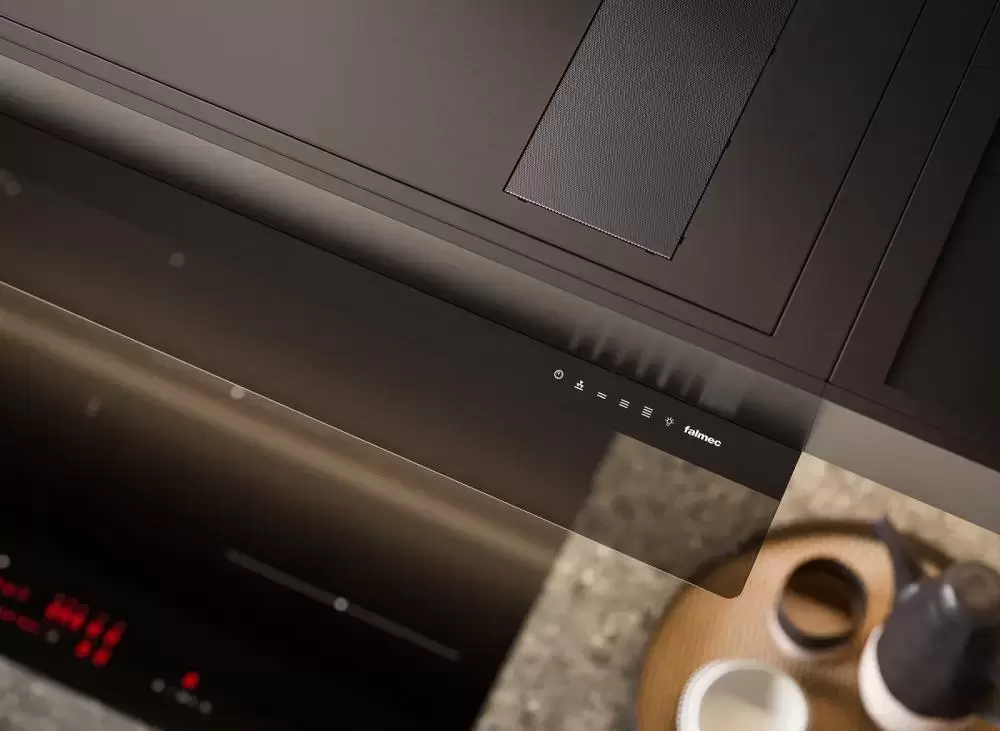 Подвесная вытяжка Falmec SHELF Customizable 120 NERO (режим рециркуляции)