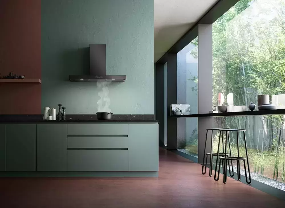 Каминная вытяжка Falmec MERCURIO EVO 90 BLACK