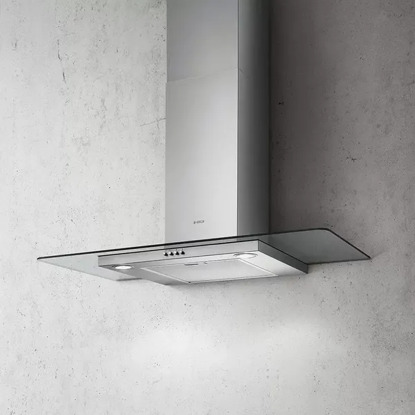Каминная вытяжка Elica FLAT GLASS IX/A/90