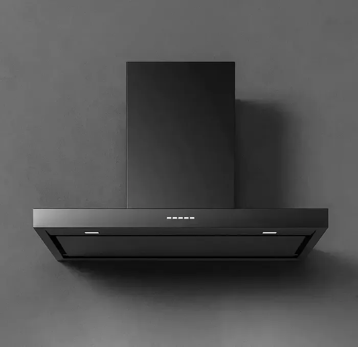 Каминная вытяжка Falmec PLANE BLACK NRS 90 PLUS
