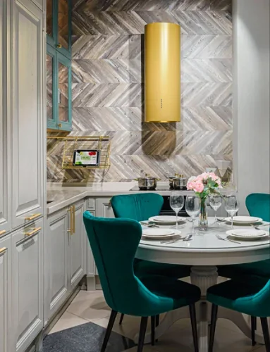 Каминная вытяжка Falmec POLAR EVO GOLD 35