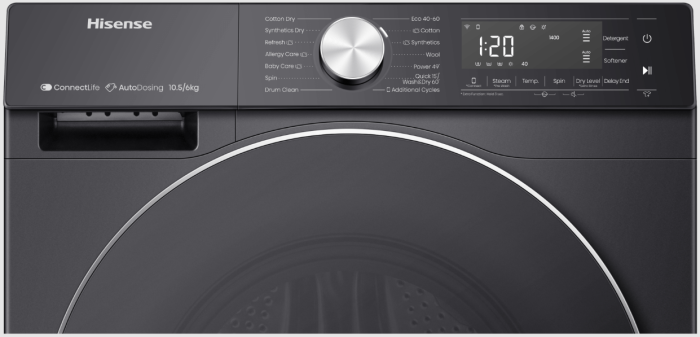 Стирально-сушильная машина Hisense WD5S1045BB