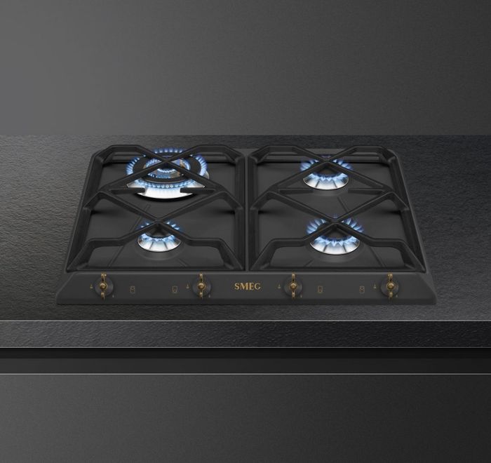 Газовая варочная панель Smeg SRV864AOGH