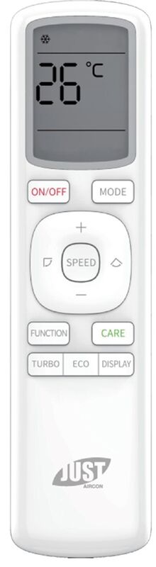 Инверторная сплит-система Just Aircon JAC-24HPSIA/CAC Black